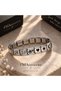 Steel Bracelet Italian Lettered Photo Charm Couple Bracelet 1 Piece Gift Boxed the Most Beautiful Gift - 2