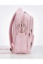 Pink Backpack School Bag with 4 Pockets Water Resistant 45X30X15 cm Size Backpack - 4