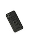Apple iPhone 11 Pro Max Case Pars Silicone with Lens Ring - Black - 3