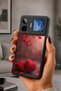 Gm 26 Pro Compatible Printed, Matte Black, Soft Silicone, Protective, Shock Absorbing Cover, Case