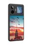 Gm 26 Pro Compatible Printed, Matte Black, Soft Silicone, Protective, Shock Absorbing Cover, Case - 2