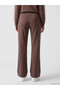 Two Mt Shop Quality Lcw Everyday Brown Plain Standard & Regular Women's Sweatpants - 4