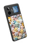 Gm 26 Pro Compatible Printed, Matte Black, Soft Silicone, Protective, Shock Absorbing Cover, Case - 3