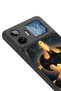 Gm 26 Pro Compatible Printed, Matte Black, Soft Silicone, Protective, Shock Absorbing Cover, Case - 4