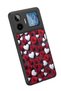 Gm 26 Pro Compatible Printed, Matte Black, Soft Silicone, Protective, Shock Absorbing Cover, Case - 3