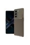 Infinix Hot 50 4g Case Auto Focus Carbon Cover - Brown