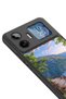 Gm 26 Pro Compatible Printed, Matte Black, Soft Silicone, Protective, Shock Absorbing Cover, Case - 4