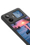 Gm 26 Pro Compatible Printed, Matte Black, Soft Silicone, Protective, Shock Absorbing Cover, Case - 4