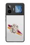 Gm 26 Pro Compatible Printed, Matte Black, Soft Silicone, Protective, Shock Absorbing Cover, Case - 5
