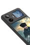 Gm 26 Pro Compatible Printed, Matte Black, Soft Silicone, Protective, Shock Absorbing Cover, Case - 4
