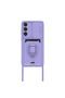 Samsung Galaxy S23 Plus Case Zuma with Business Card and Ring Silicone - Lilac - 2