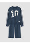 Printed Girls' Tracksuit Set - 3