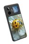Gm 26 Pro Compatible Printed, Matte Black, Soft Silicone, Protective, Shock Absorbing Cover, Case - 3