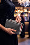 Mlu8003 Vertical Sparkling Evening Bag with Battery Detail - Wedding, Engagement, and Special Occasion Clutch Bag - 2
