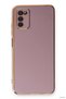 Ilkestor Newface Galaxy A03S Case Volet Silicone (14559) - Purple - 2