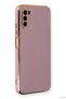 Ilkestor Newface Galaxy A03S Case Volet Silicone (14559) - Purple