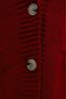 Buttoned Double Pocket Casual Knitwear Cardigan -Red - 5