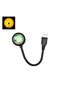 3 Pieces Portable USB Sunset Ambiance Light Lamp – Plug-And-Play Usb, 360 Degree Flexible Neck, Sunset Red, Compact Photo/Video Background Sunset Lamp - 4