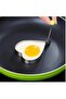 1 Piece Metal Heart Omelet Crepe Mold – Heart Shaped Omelet and Crepe Mold, Non-Stick Metal Egg Ring Pancake Mold - 2