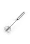 2 Pieces Manual Stainless Hand Mixer – Stainless Steel Handheld Whisk, Ergonomic Handle, Egg Frothing, Dough Mixing, Hand Mixer, Hand Beater - 6