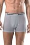 4 Pcs Black and Grey Cotton Natural Lycra Men's Boxer Briefs—Size: XXL - 3
