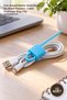 12 Pieces of Lock-Shaped Silicone Cable and Bag Tie-Up Devices – Multi-Purpose Cable Organizer and Bag Closer, Cable Organizer Bag Clip