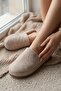 Women's Winter Slippers - Stone Detailed Dowry Bundle Guest House Slippers - 2
