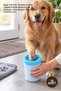 10 Pieces Soft Gentle Dog Paw Washing Apparatus – Mug Type Paw Cleaning Container, High-Quality Material, Use with Water, Paw Washer Paw Cleaner