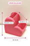Heart-Shaped Multi-Compartment Makeup Organizer - 3