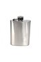 2 Steel Pocket Flasks – 6 oz Stainless Liquor Flask, Cognac Flask, Portable and Suitable for Your Pocket - 2
