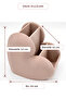 Heart-Shaped Multi-Compartment Makeup Organizer - 2