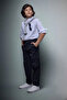 Boy's Canvas Trousers G3836A8/Bk27 - 2