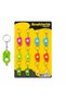 10 Pieces Mini Pry Bar Keychain – Plastic Body Pocket Cutter with Keychain, Sliding Lock for Package Opening and Hobby Use, Mixed Colors, Keychain Cutter - 5