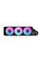 DH360D 360mm ARGB Liquid Cooler,3 Pre Installed Fans,Magnetic Digital Display,2000RPM,Intel 1700/AMD AM5