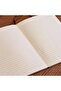 1 Piece Patterned Gray Leather Notebook – Lined 192 Pages Notepad, Portable in a Bag, Meeting School Office Notebook Journal - 3
