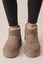 Mink Suede Fur Mini Size Women's Daily Boots - 4