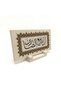 There Is No Doubt That Allah Is with Those Who Are Patient, Surah Baqarah-153 Printed Natural Stone Tabletop 10X20 Dh-65