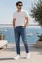 Mens Slim Fit Jeans - 4
