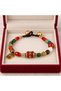 Colorful Beaded Special Design Bracelet with Gold Detail, Stylish Women's Accessory - 2