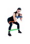 5 Pcs Pilates Resistance Bands Set – Latex 60 cm Exercise Band, 5 cm Width, Different Resistance Levels, Pilates Aerobics Resistance Band - 2