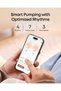 Heated Wearable Breast Pump E20, Hands-Free 3 Heat Levels, App-Controlled Rhythm, Hospital-Grade Suction, Discreet, Ultra-Quiet, Leak-Proof - 4