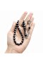 Nokta Baklava Processing Oltu Stone Prayer Beads - 2