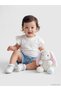 Lcw Baby Pink Printed Baby Girl Salopet and T-Shirt Set - 2