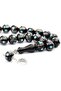 Mascot Blue Turquoise Watermelon Embroidered Fishing Rod Clamping Rosary