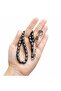 Pointed Point Embroidered Capsule Fishhook Stone Rosary - 2