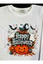 Girls' -Boy's Happy Hallowen Long Sleeve T-Shirt-Halloween Printed T-Shirt - 4