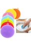 8 Pieces of Silicone Dishwashing Sponge – Washable Hygienic Cleaning Tool, Kitchen Sponge, Dish Sponge - 7