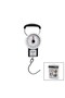 3 Pieces Handheld Scale – 2-in-1 Built-In Tape Measure, 35 Kg/80 lb Capacity, Stainless Steel Hook, Portable Hand Scale Luggage Scale - 2