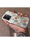 Vivo Y36 4G/5G Compatible Retro Daisy Moon and Leaf Pattern, Rigid Case, Full Protection - 2