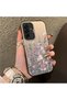 Samsung Galaxy A17 4G/5G Compatible Light Purple Lavender and Wildflower Case, Raised Lens Protection